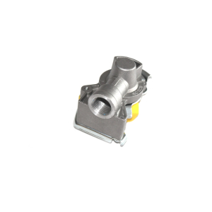 Coupling head with valve yellow M22x1,5