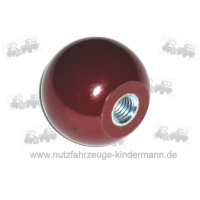 Ball with internal thread for gearshift red