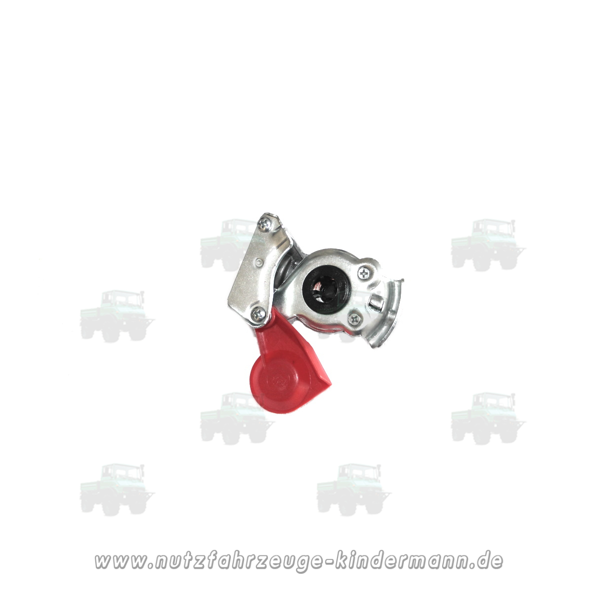 Kupplungskopf mit Ventil rot, M22x1,5 box
