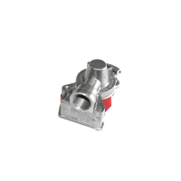 Coupling head with valve red, M22x1,5