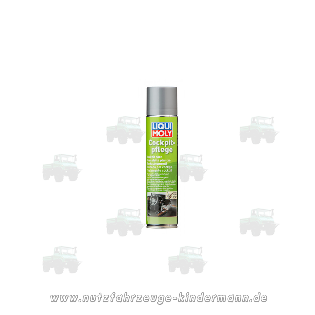 Cockpit Pflege 300 ml mit frischem Vanille Duft für mat