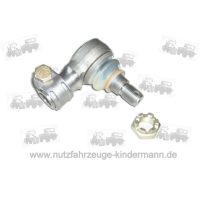 Rod end for steering cylinder on piston rod MB-trac 440