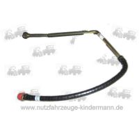 Compressed air line (brake hose) from brake booster to trailer brake system