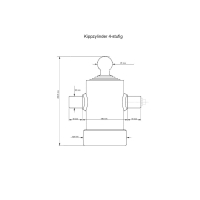 Tilting cylinder U 411, 421, 407