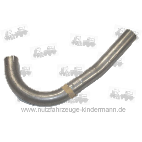 Tailpipe for right-hand drive to Unimog 424.121