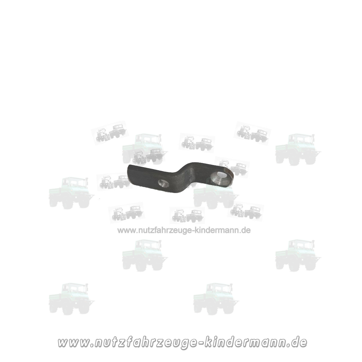 Angle lever - side window open cab, straight pane
