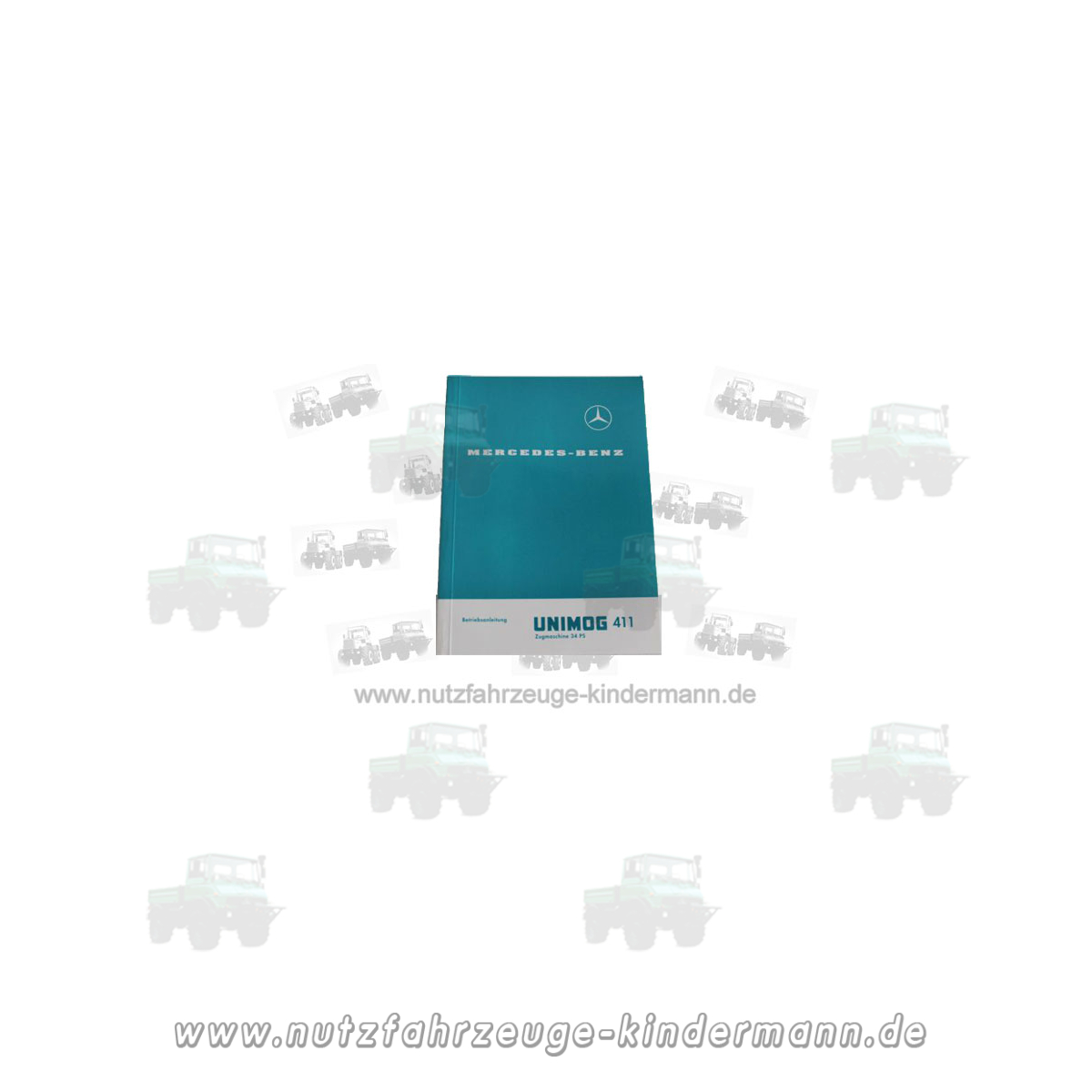 Betriebsanleitung Unimog 411, 34 PS box