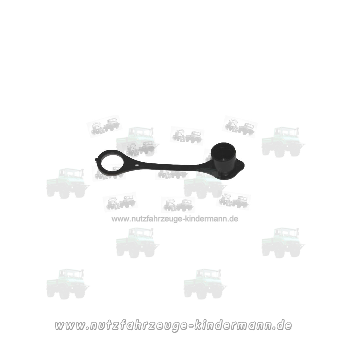 Dust cap for hydraulic plug black