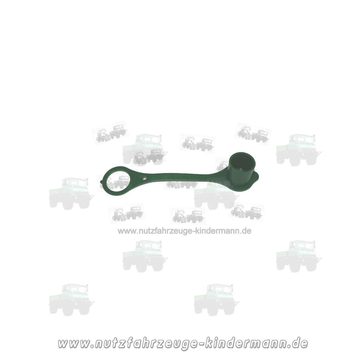 Dust cap hydraulic connector green