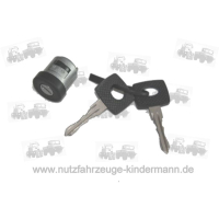 Locking part for ignition lock incl. 2 keys