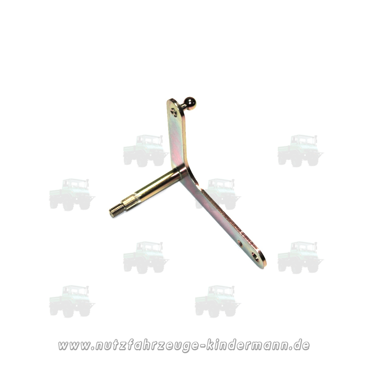 Deflection lever foot throttle