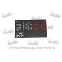 Circuit diagram sticker