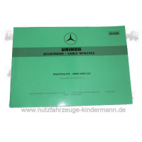 Ersatzteilliste für Mercedes Front und Heckwinde 35009/11/12 u. 35047