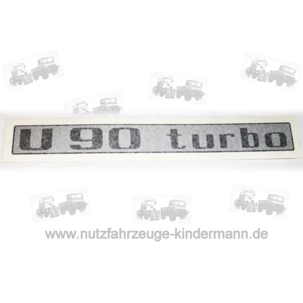 Door sticker U90 turbo