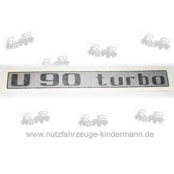 Door sticker U90 turbo