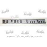 Türaufkleber U90 turbo
