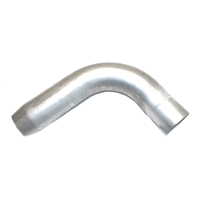 Exhaust bend for raised tailpipe