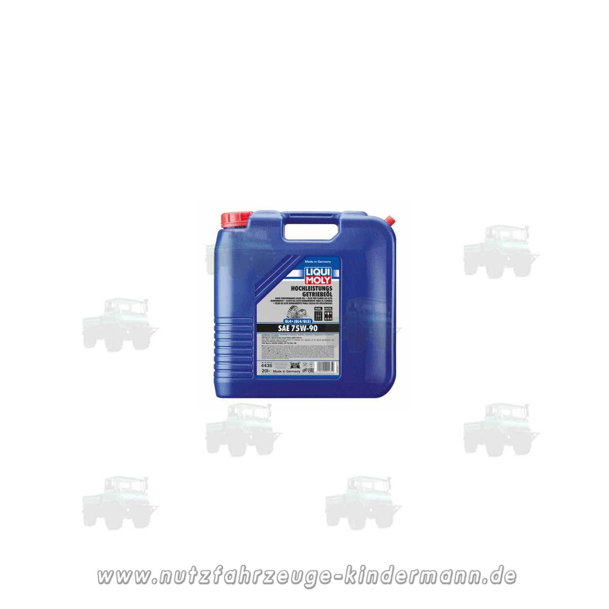 Hochleistungs Getriebeöl 75W - 90, 20 Liter