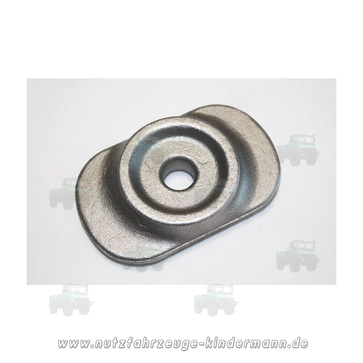 Retaining plate suspension spring