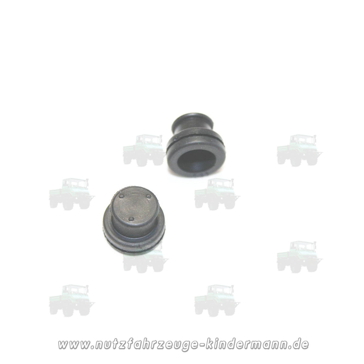 Rubber grommet main headlight housing