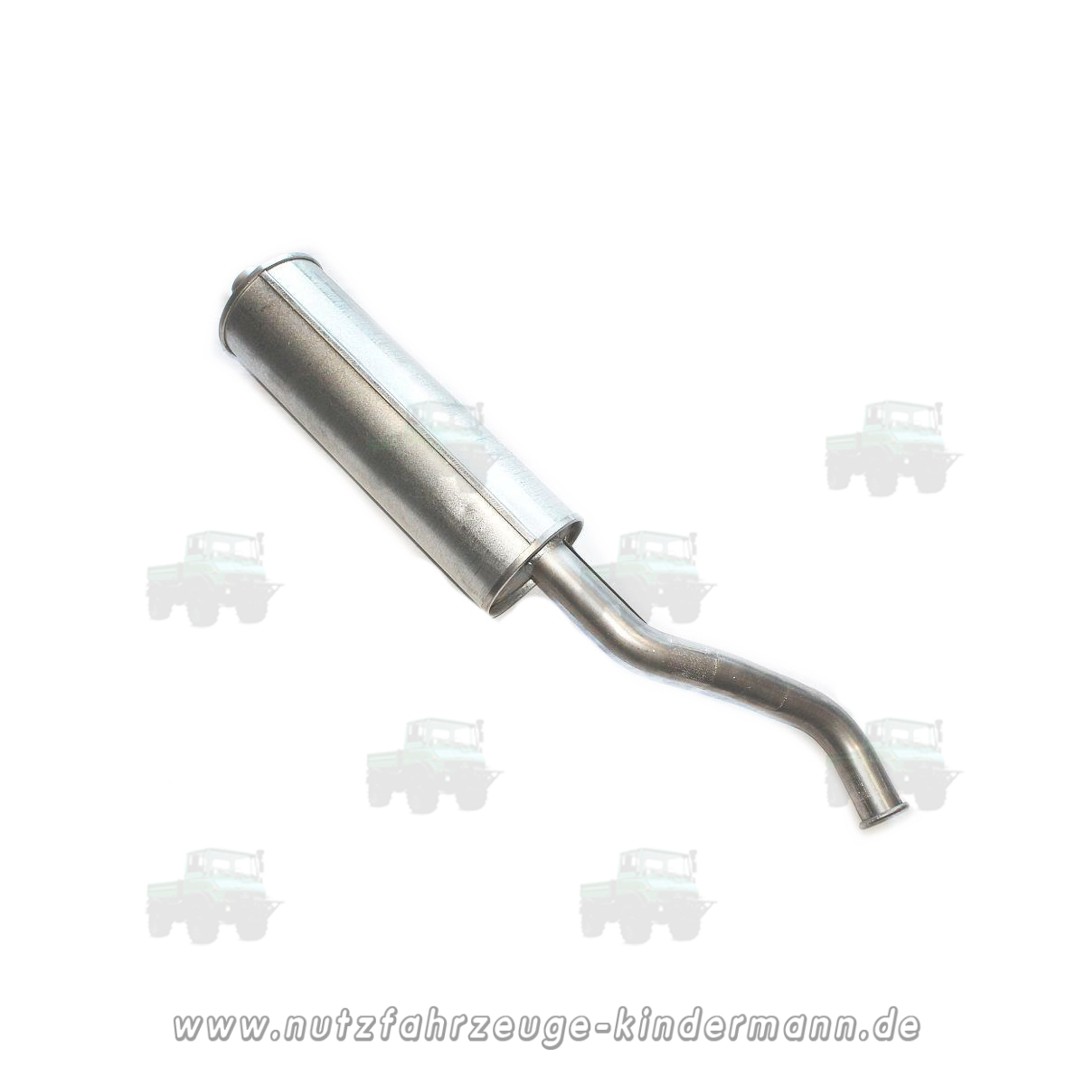 Auspufftopf mit Endrohr U 421, 407 box