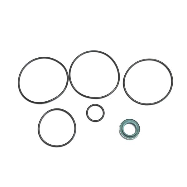 Gasket set power steering pump on compressor