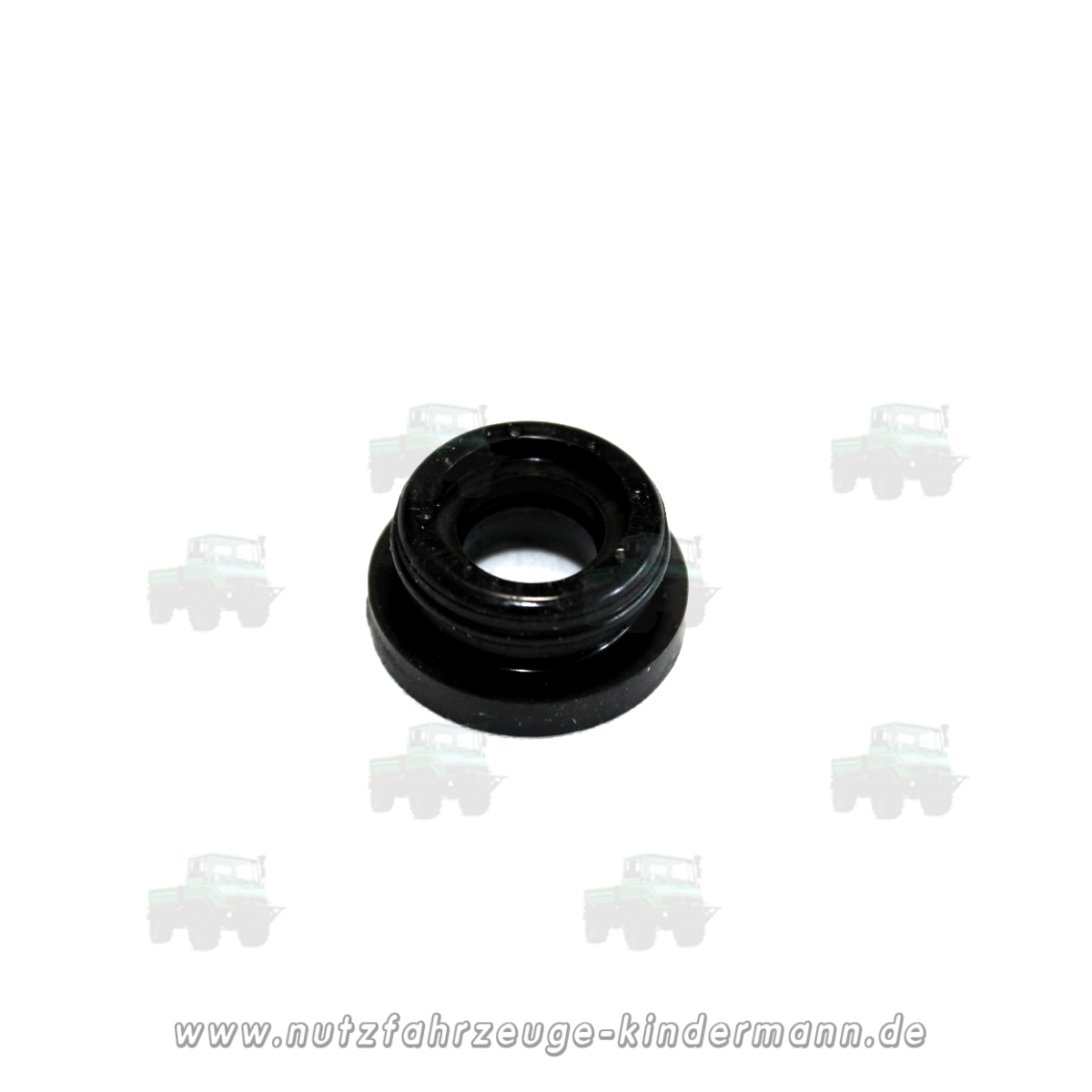 Locking grommet in master brake cylinder