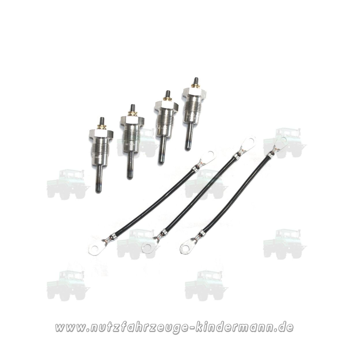 High-speed glow plug set