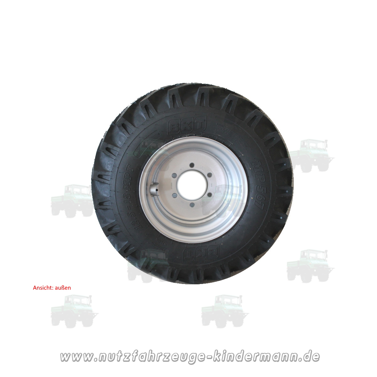 Set of tires 12.5 x 18 on rim 11 x 18 wi box 3_2nd