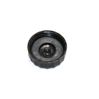 Closure cap brake fluid reservoir