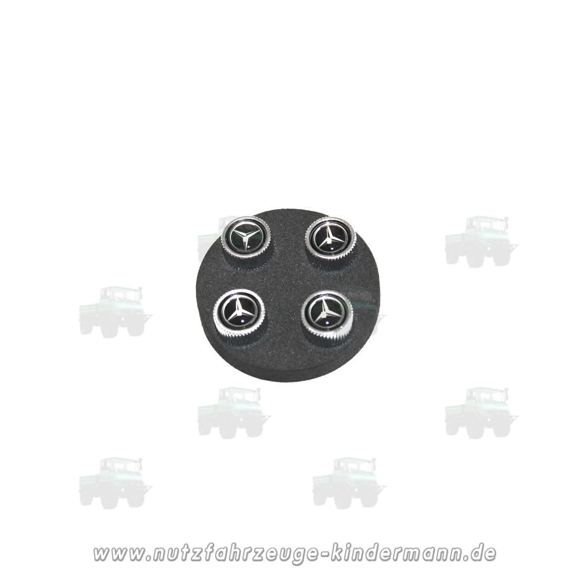 Valve trim cap set with company logo box