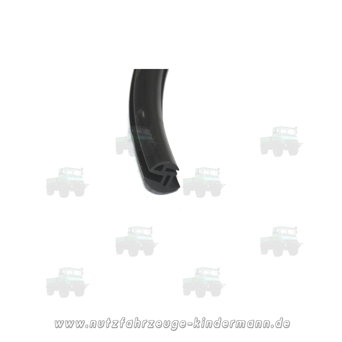 Single glass rubber - windshield