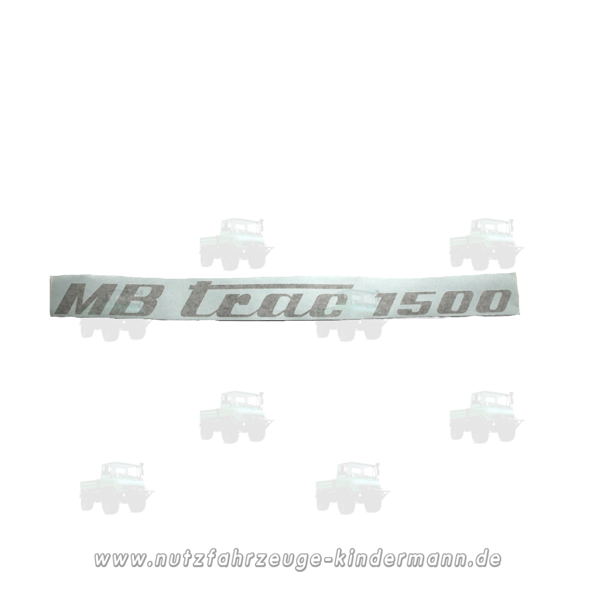 Aufkleber für Seitendeckel MB-trac 1500