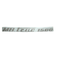 Aufkleber für Seitendeckel MB-trac 1500