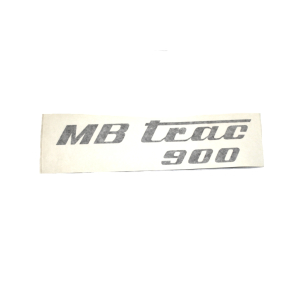 Aufkleber f&uuml;r Seitendeckel MB-trac 900
