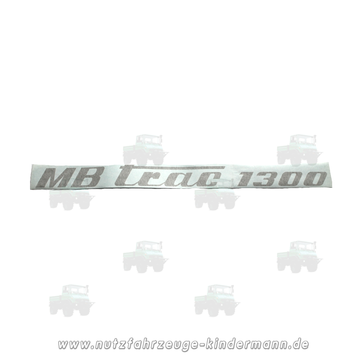 Aufkleber für Seitendeckel MB-trac 1300