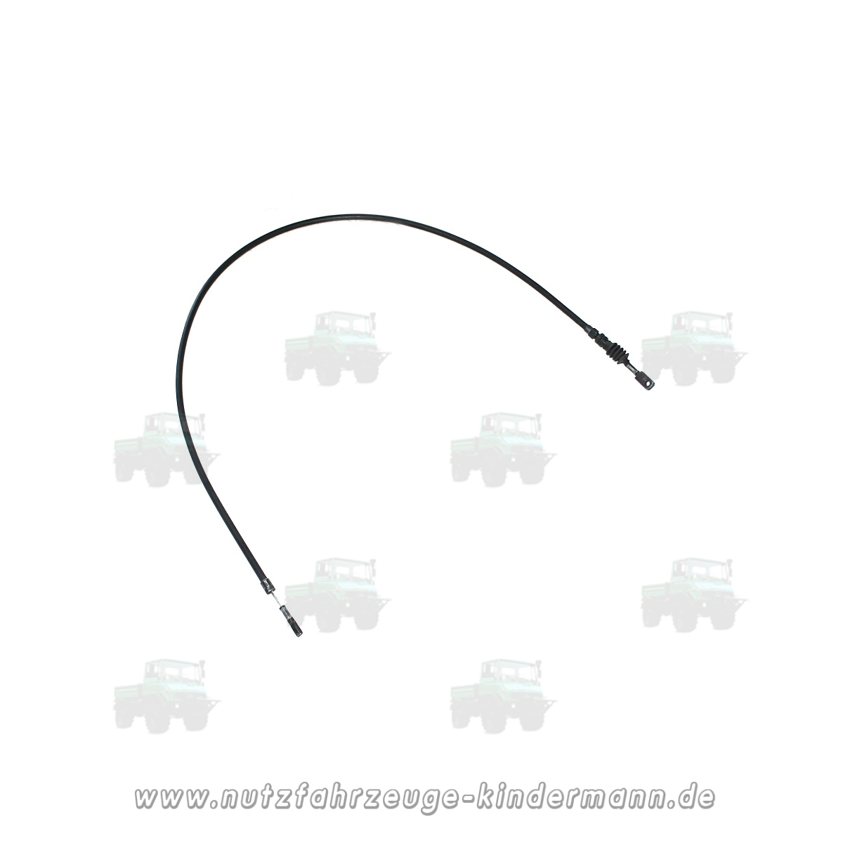 Handbrake cable Unimog 421, 40/45 hp, ri box