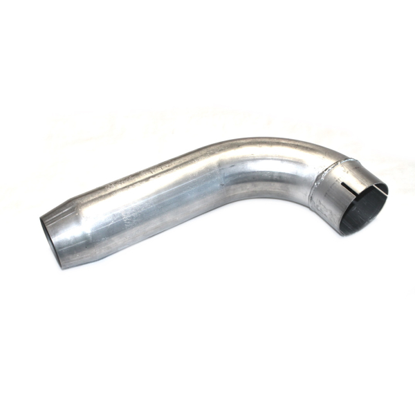 Exhaust bend for raised tailpipe