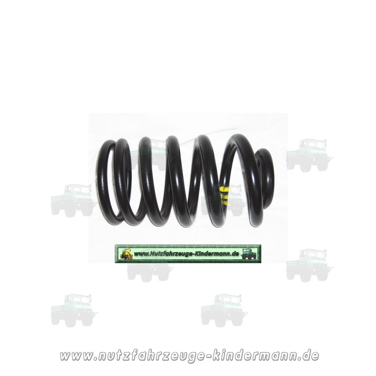 Front axle spring box