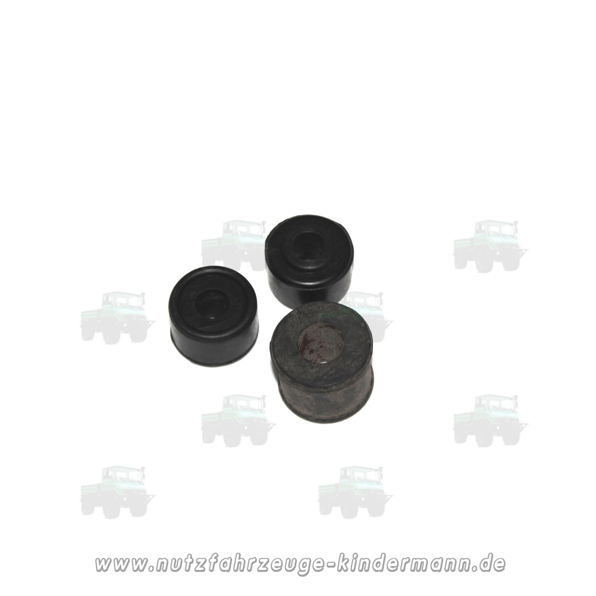 Rubber buffer set (3 pcs.) for lever sho box