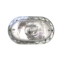 Main headlight H4 right with headlight range adjustment