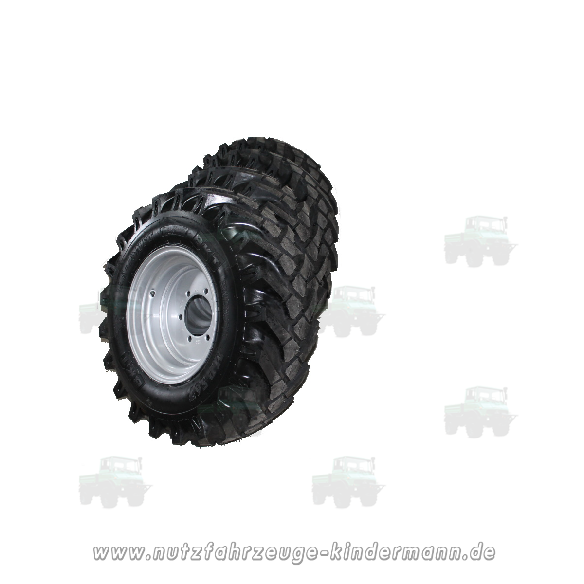 Set of tires 12.5 x 18 on rim 11 x 18 box 6_2nd