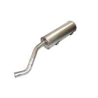 Muffler with tailpipe