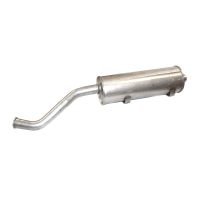 Muffler with tailpipe