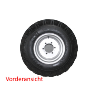 Reifensatz 12,5 x 18 auf Felge 11 x 18 Mit Schlauch