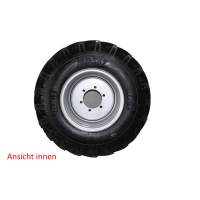 Reifensatz 12,5 x 18 auf Felge 11 x 18 Mit Schlauch