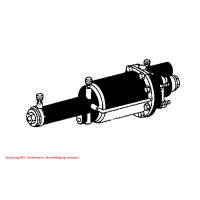Brake booster repair kit (installed in the frame)