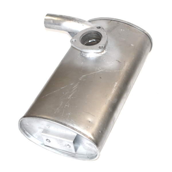 Exhaust silencer with rear silencer MB-trac