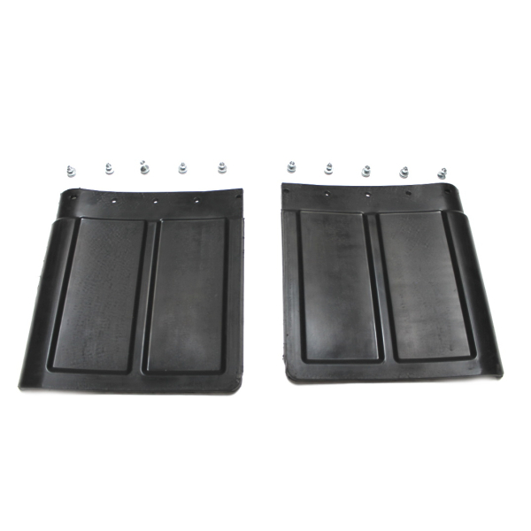 Splash guard for front mudguards incl. mounting material