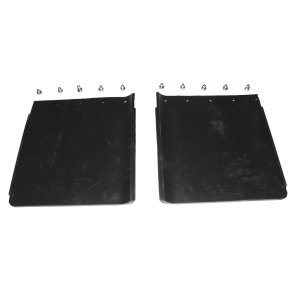 Splash guard for front mudguards incl. mounting material